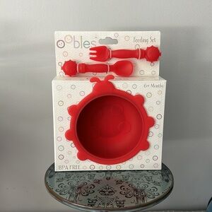 NIB Oobles feeding set